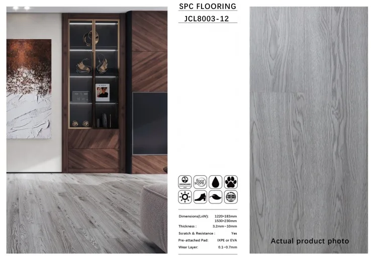Piso SPC Gris JCL8003-12